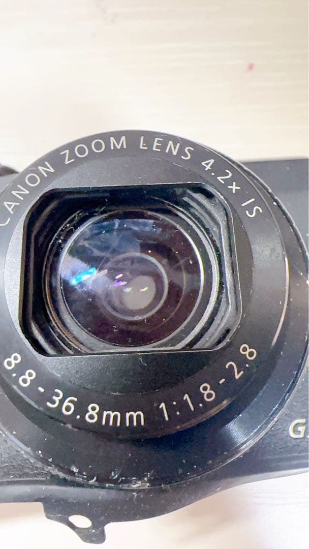 ジャンク品　Canon PowerShot G7X Mark III 3 通電