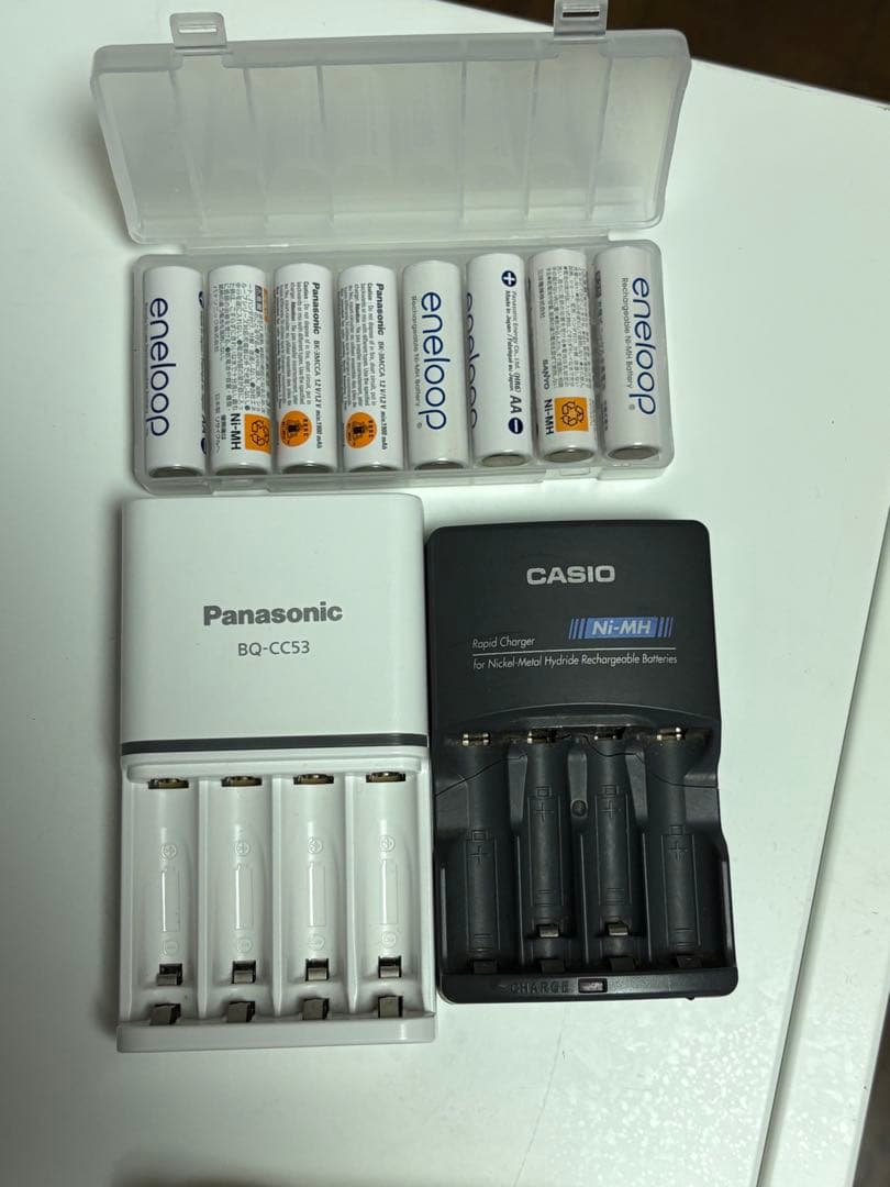 特定省電力トランシーバー１０台セット エネループおまけ　電池の数追加