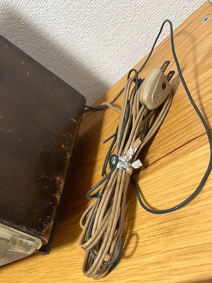 昭和レトロ アンティーク 木製 ONKYO 真空管ラジオ インテリア
