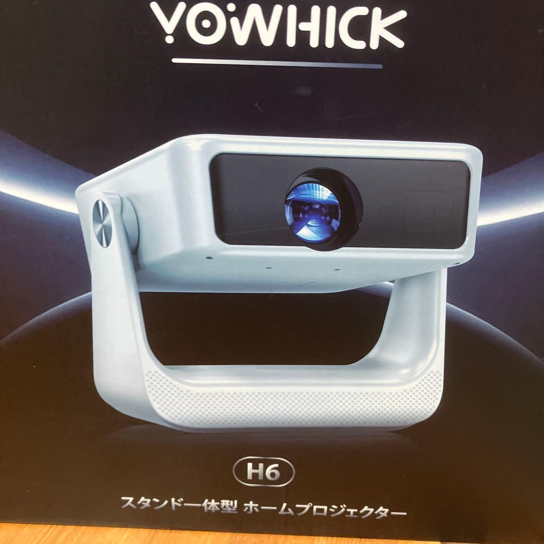今回限りの値下げです。 YOWHICK プロジェクター本体 (ホワイト)