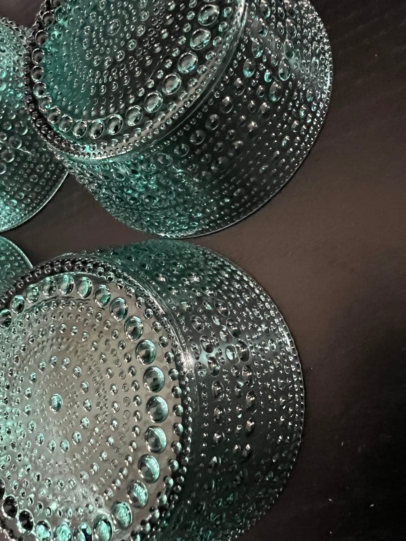 イッタラ　シーブルー　ボウル　４個セット　収納品