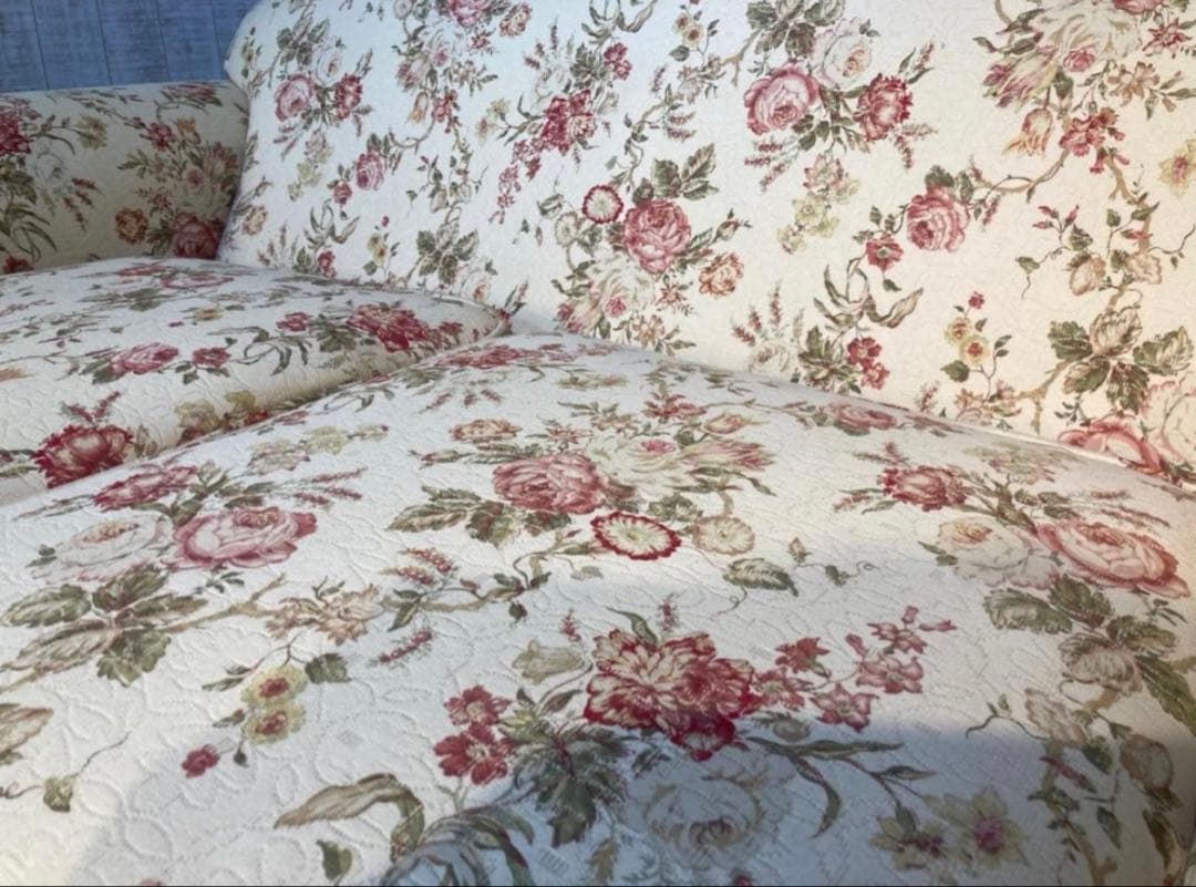 【美品】高級感漂う極上のアメリカ製ソフ ア2人掛け