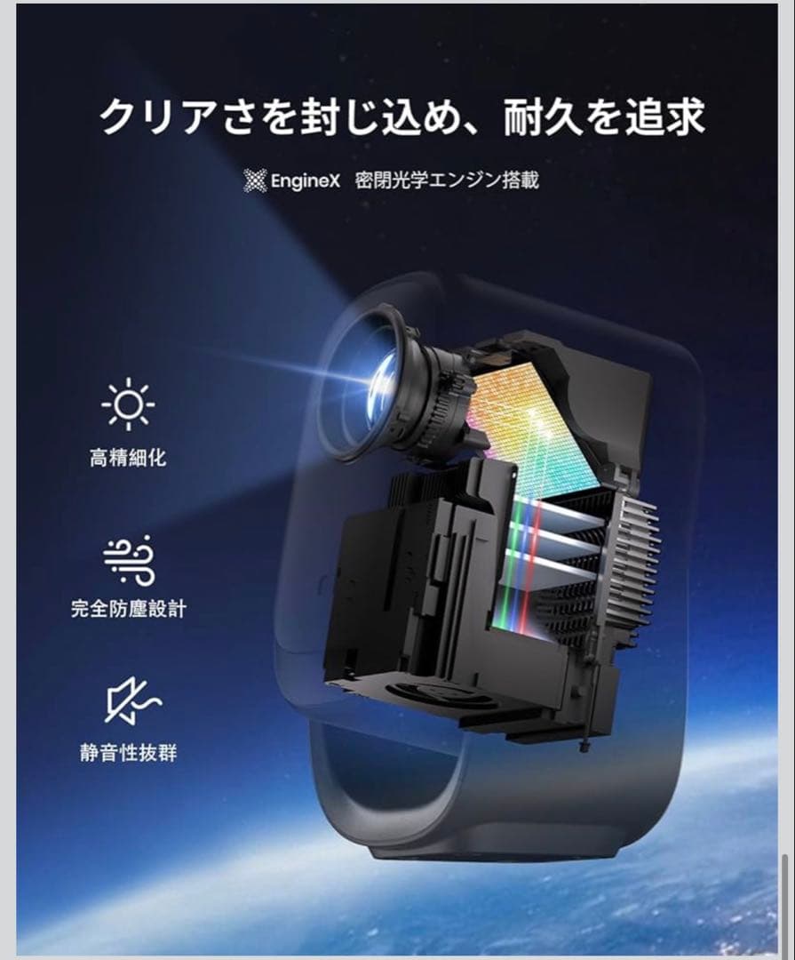 Dangbei N2 mini プロジェクター本体　HDMIケーブルおまけ付き