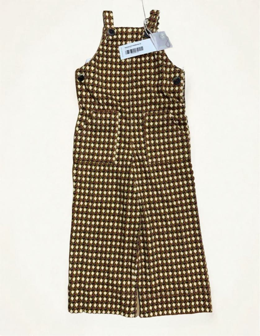 ロンパース・カバーオール Misha&Puff Long Overall Lattice 2y