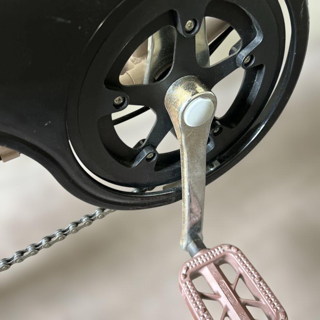 ミキールさま専用　自転車 ベージュ　小径車　アサヒサイクル　ブライトデイ　20イ