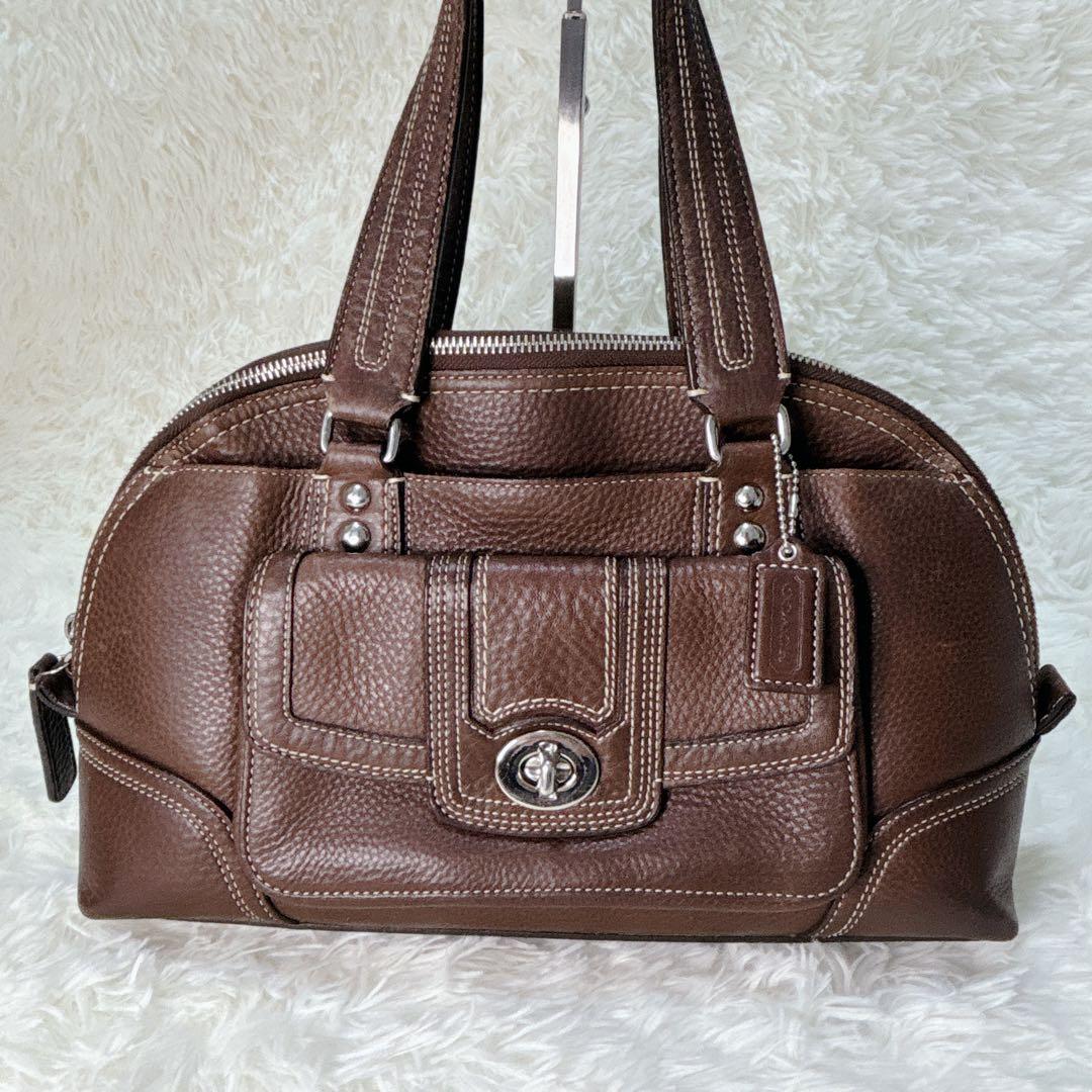 【❤︎さま 専用】COACH F13963 ハンプトンズレザー ハンドバッグ