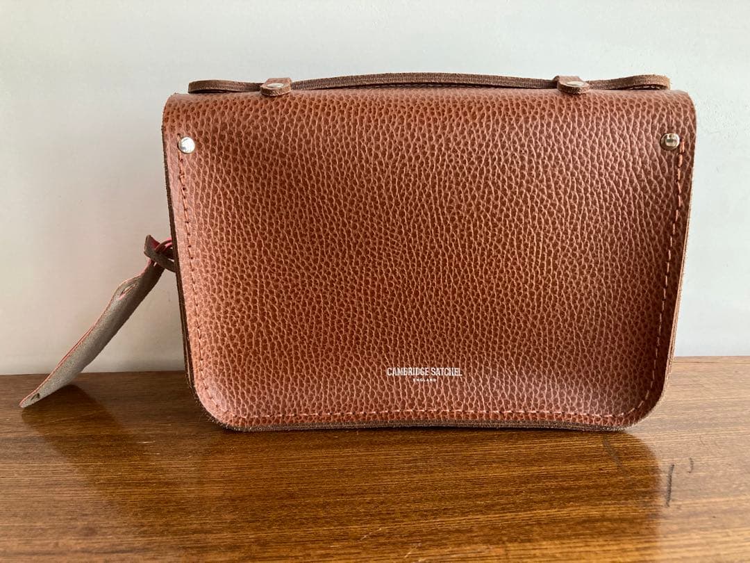 ケンブリッジサッチェル　The Mini 　ミニ　ショルダーバッグ　ブラウン