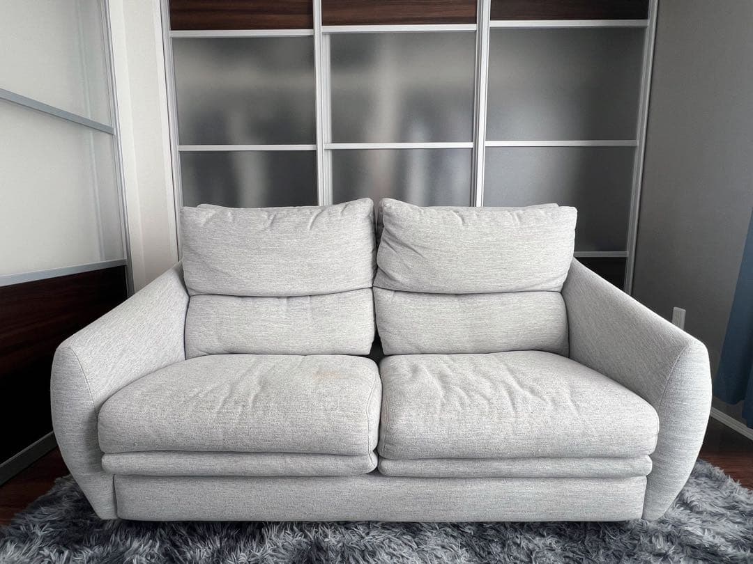 コロ【美品】ニトリ 2人用ソファ Nポケット A9H