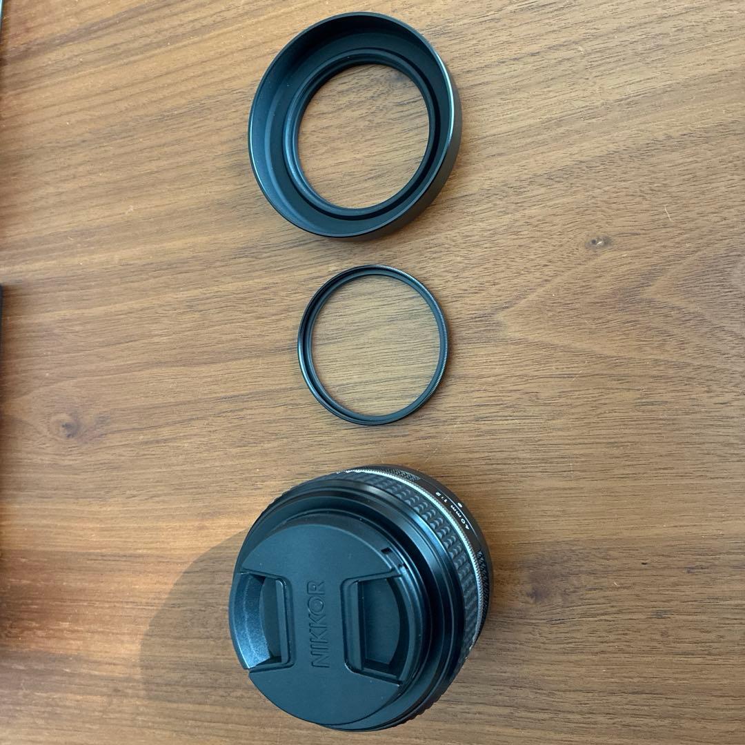 NIKKOR Z 40mm F2 SE ＋レンズフード、保護レンズ