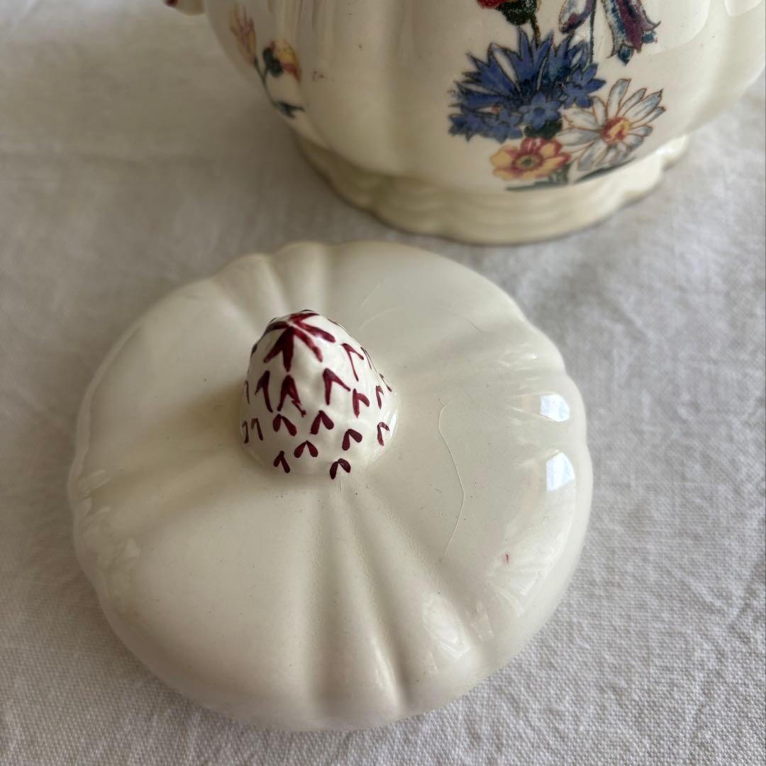 フランスアンティーク サルグミンヌ Agreste シュガーポット&ミルクポット