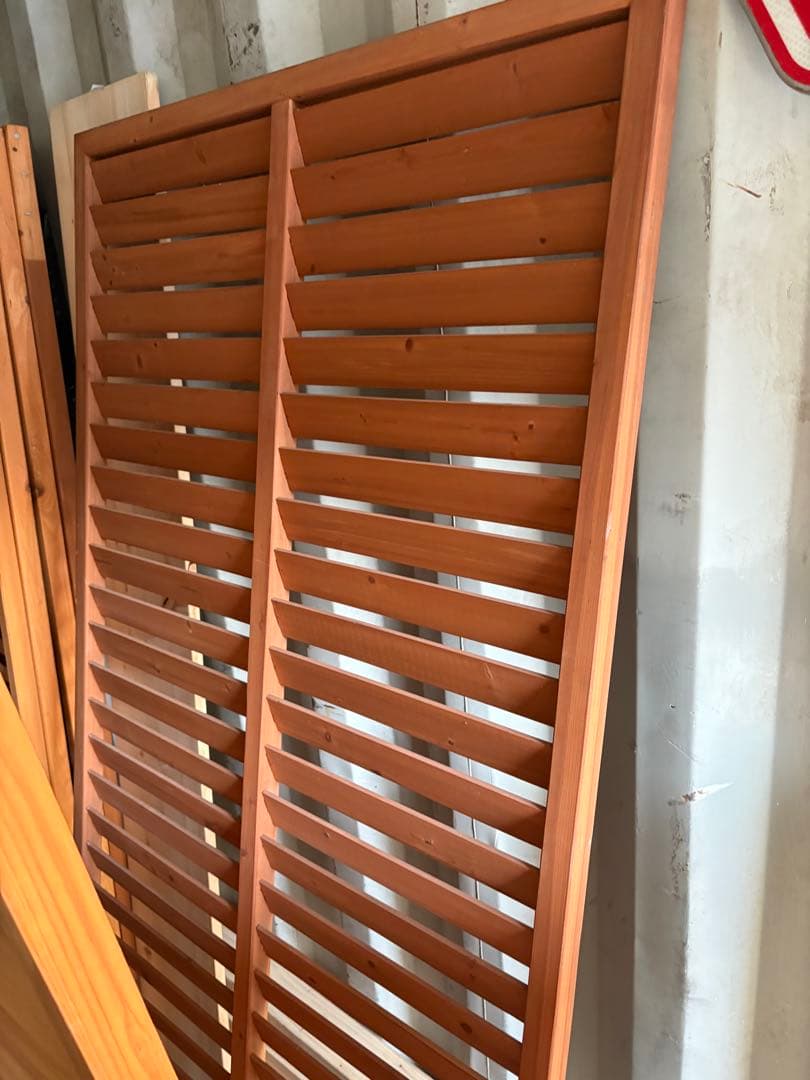 【中古品】ラティス フェンス 90cm×180cm×6枚セット 直接お引き取り