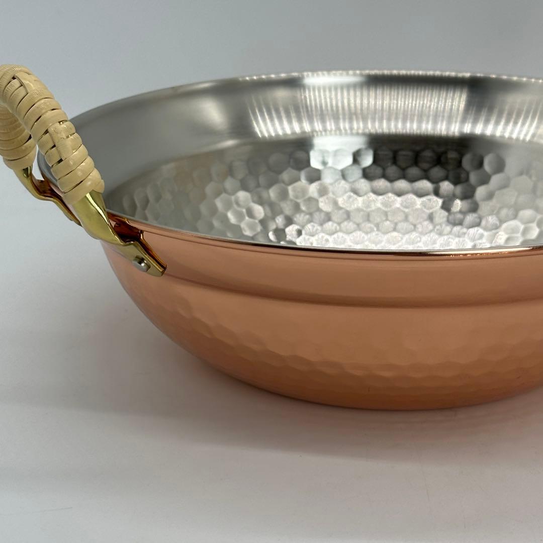 新品 新光堂 和風かこみ鍋 鎚目入 よせ鍋 24cm S-1055S 鍋 日本製