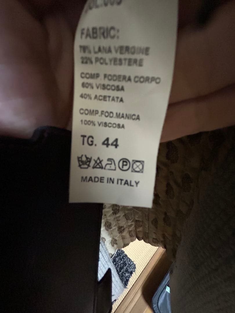 ダッフルコート　フード　ニット　 G-STAGE イタリア製　ダウンコート