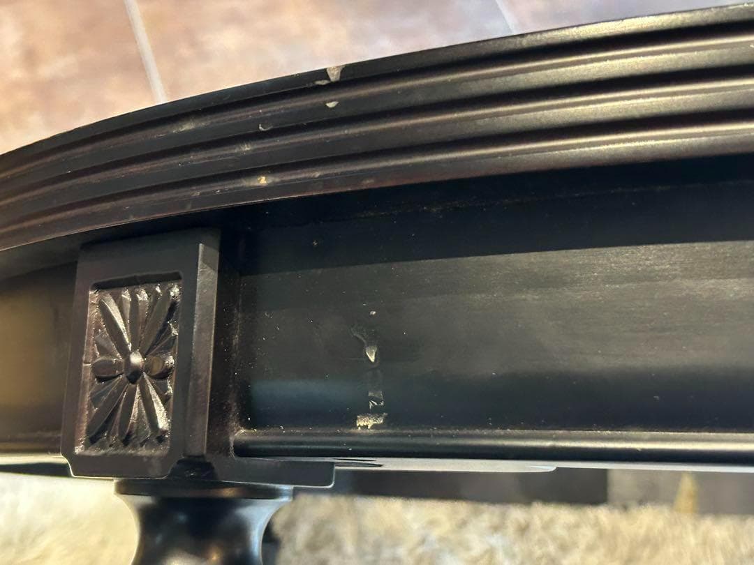 モリシゲ　ローテーブル　ラウンドローテーブル　ブラウン　テーブル　円卓　ISG