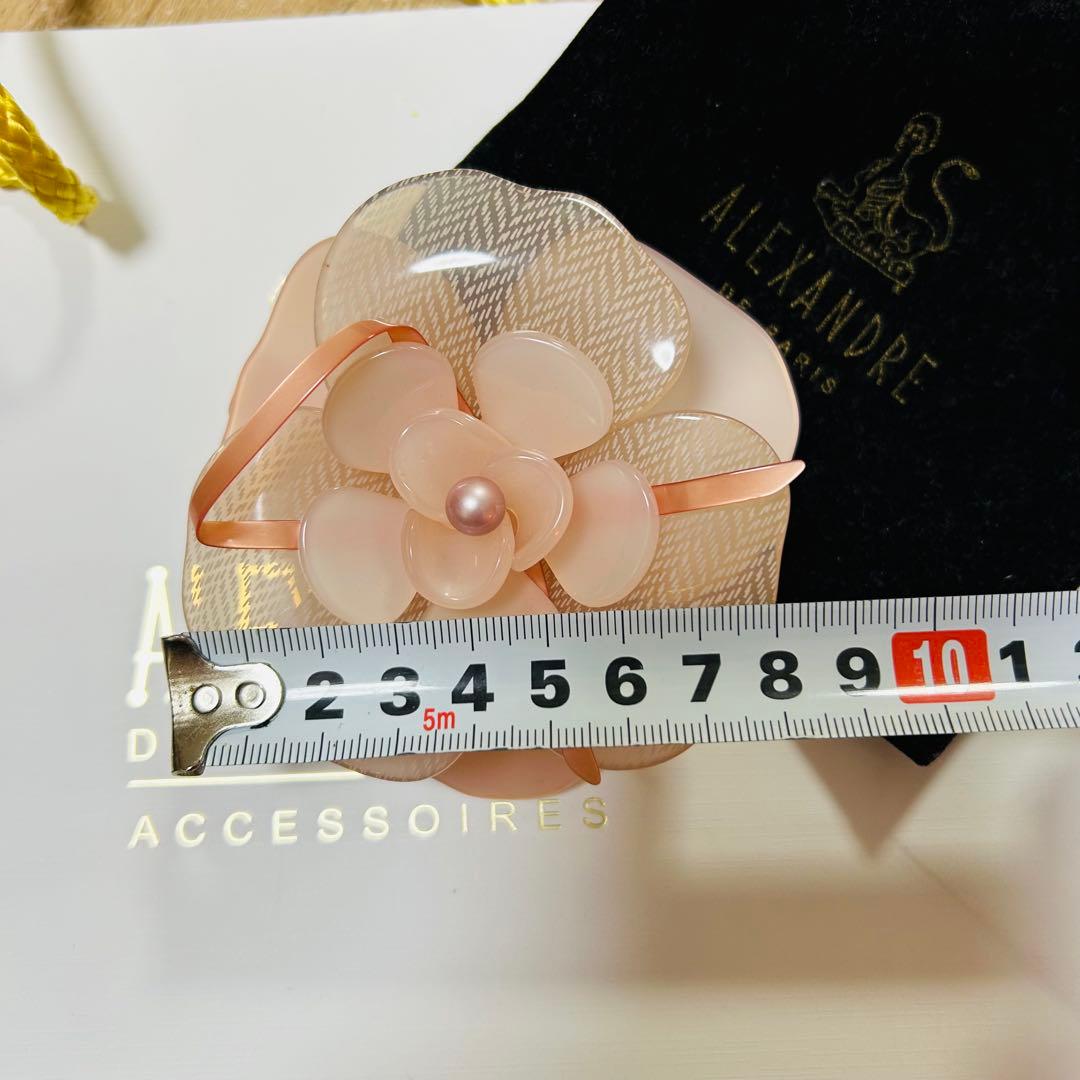 アレクサンドルドゥパリ カメリア　バレッタ