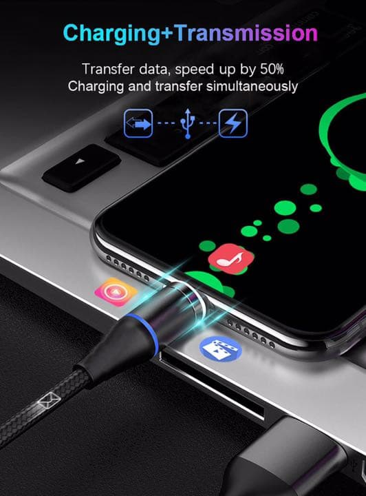 充電ケーブル　iPhone android タブレット最新型充電ケーブル10個