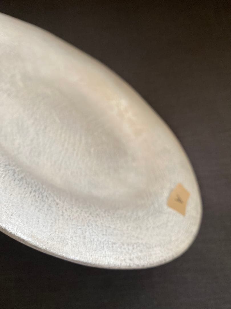 《お値下げ》田中直純さん　美品　銀彩プレート24cm×2枚