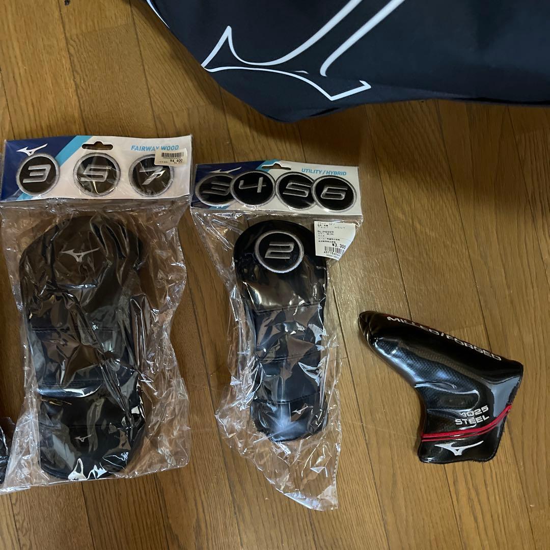 ミズノ スタンド式 ヘッドカバー5点セット
