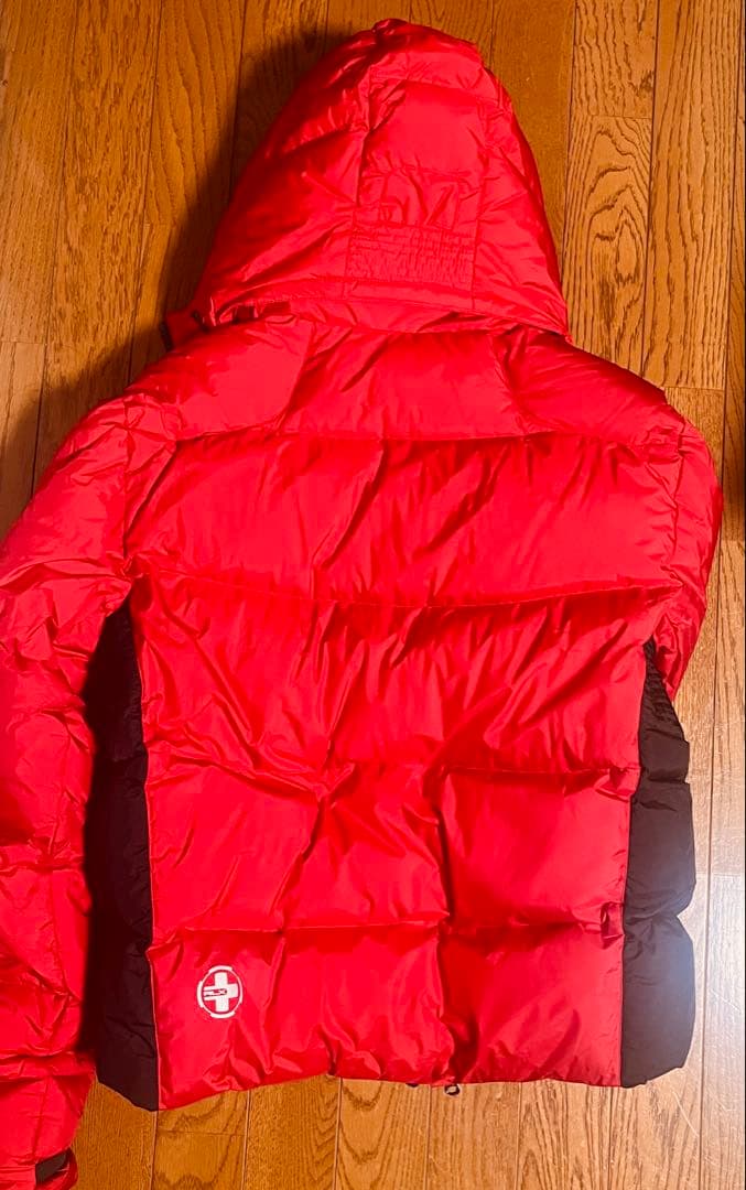 ラルフローレン　RLX フード付きダウンジャケット 赤