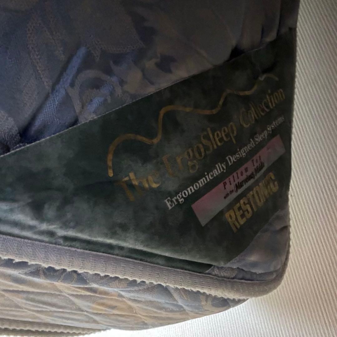 フランスベッド　ダブルマットレス　フレーム付き