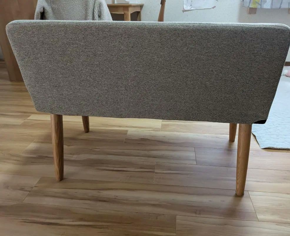 B-company ダイニング　ベンチ　椅子　ベージュ