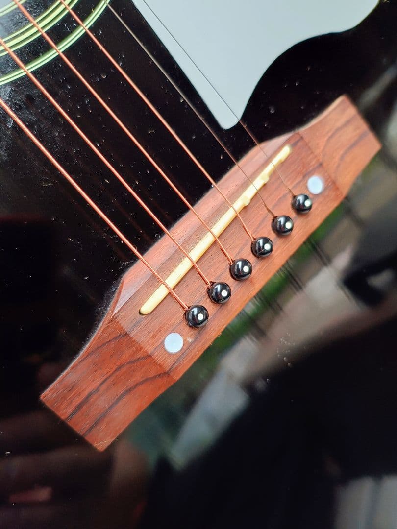 渚*ア様 超美品 Epiphone DR-100/EB ホール＆PU搭載 ピアノ