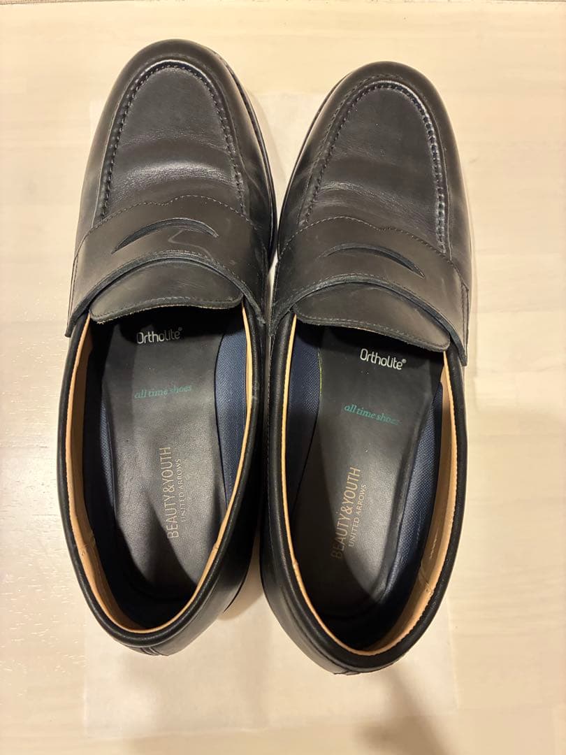 BEAUTY&YOUTH UNITED ARROWS ブラック　シューズ