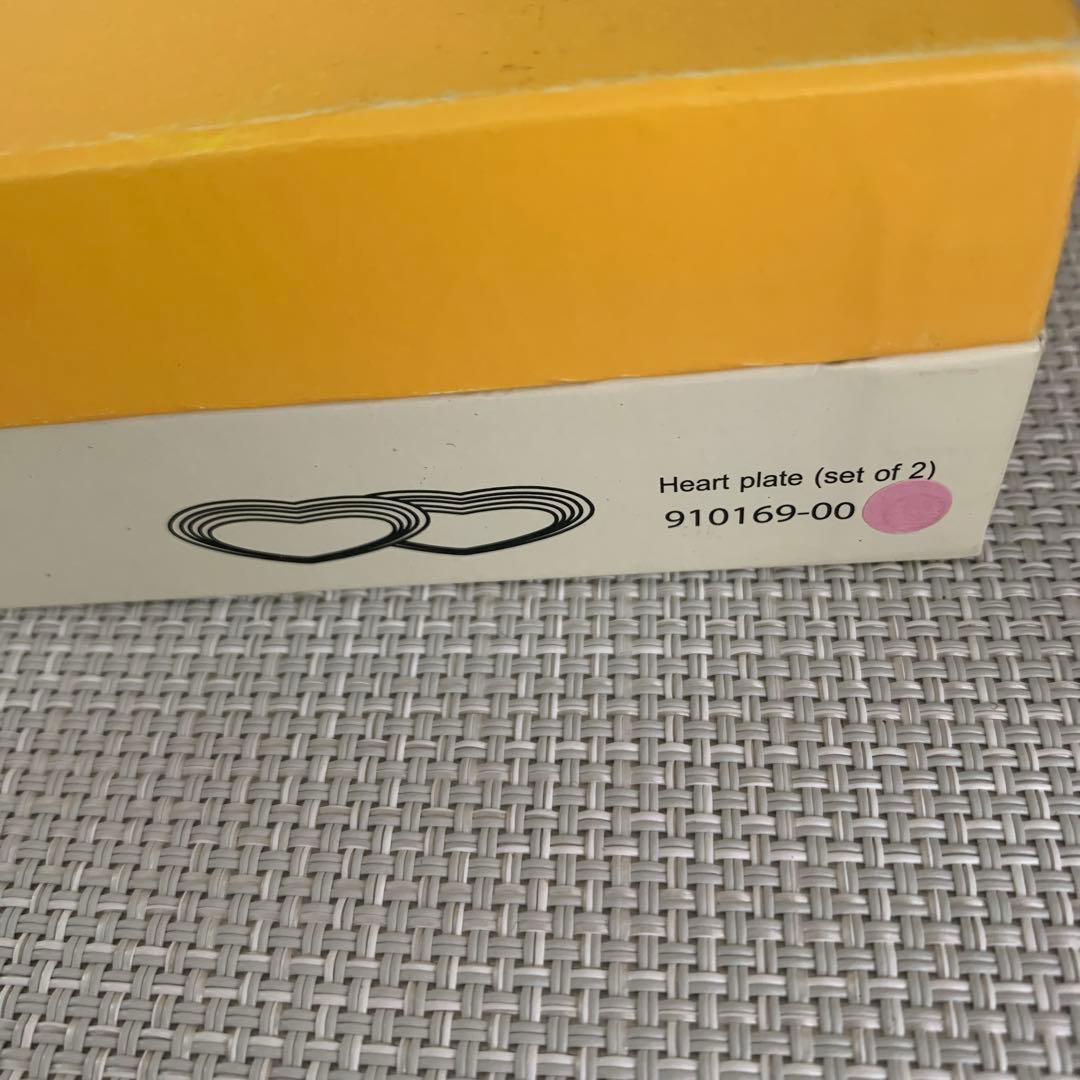 ルクルーゼ　コンパクトフォンデュセット&ハートプレートピンク♪