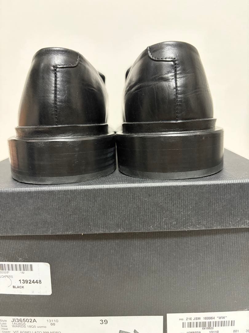 JIL SANDER Calf Leather Loafer ローファー 39