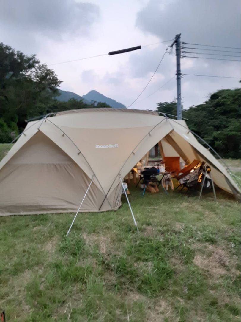 【キャンプ用品】値引き要相談　mont-bell ムーンライトキャビン4