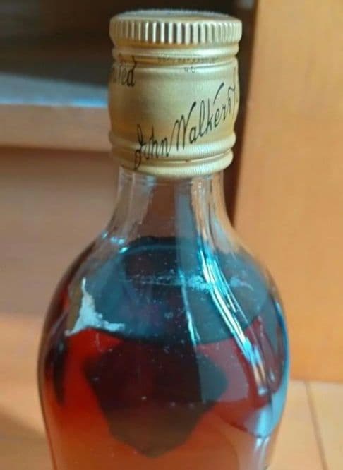 1970年代流通 ジョニーウォーカー 特級ブラック(下3行ラベル)＆スウィング