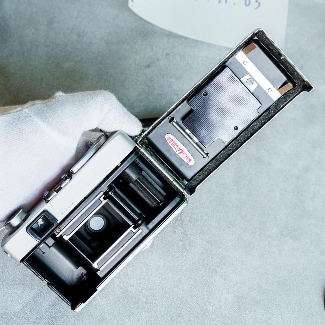 （kiki）Konica C35 flash matic バーガンディ