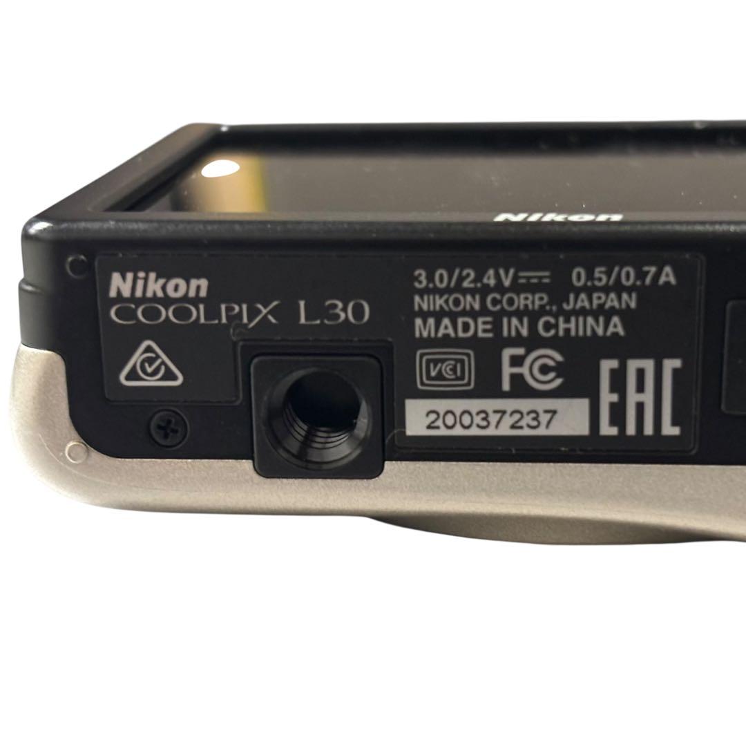 Nikon ニコン デジタルカメラ COOLPIX L30 光学5倍ズーム