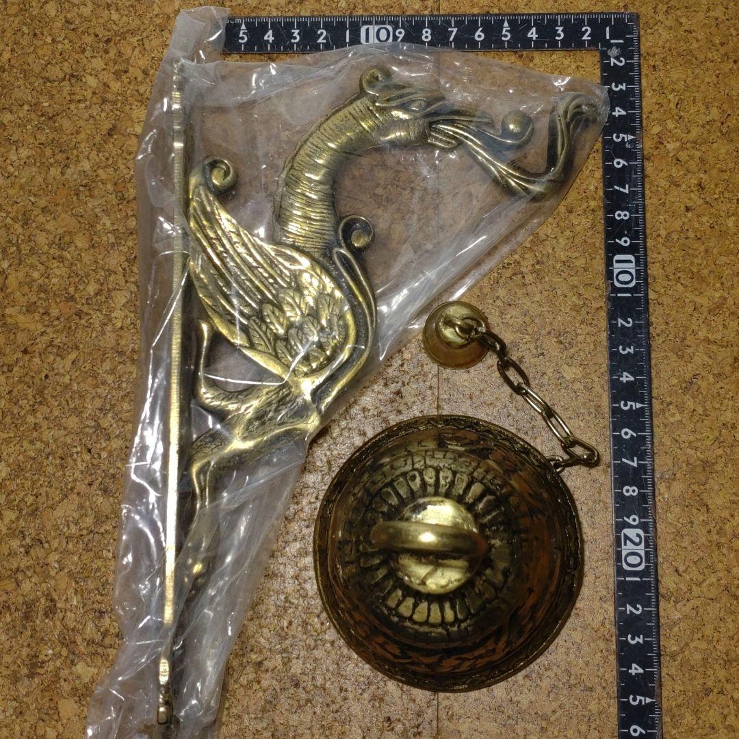 ドアベル　アポロン　セブンベル　呼鈴　鋳物製　黒入り