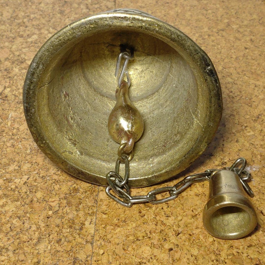 ドアベル　アポロン　セブンベル　呼鈴　鋳物製　黒入り