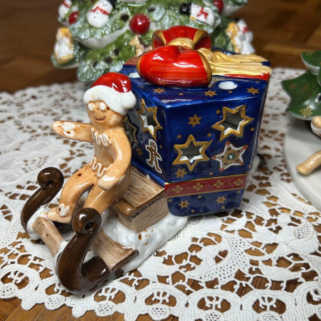 Villeroy&Boch ビレロイ&ボッホ　クリスマス　キャンドルホルダー