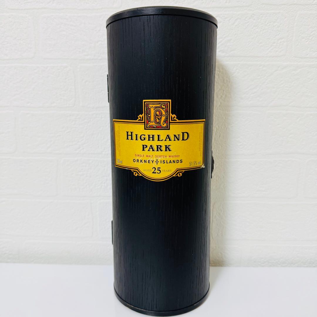 HIGHLAND PARK 25年 オールドボトル　化粧箱のみ　空箱