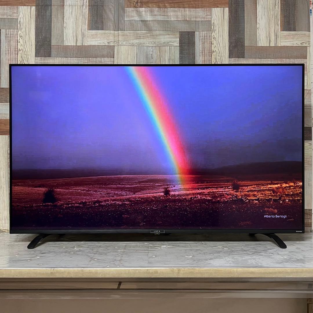 リクエスト価格❣️全国送料込アイリスオーヤマ55型　4K対応液晶テレビベゼルレス