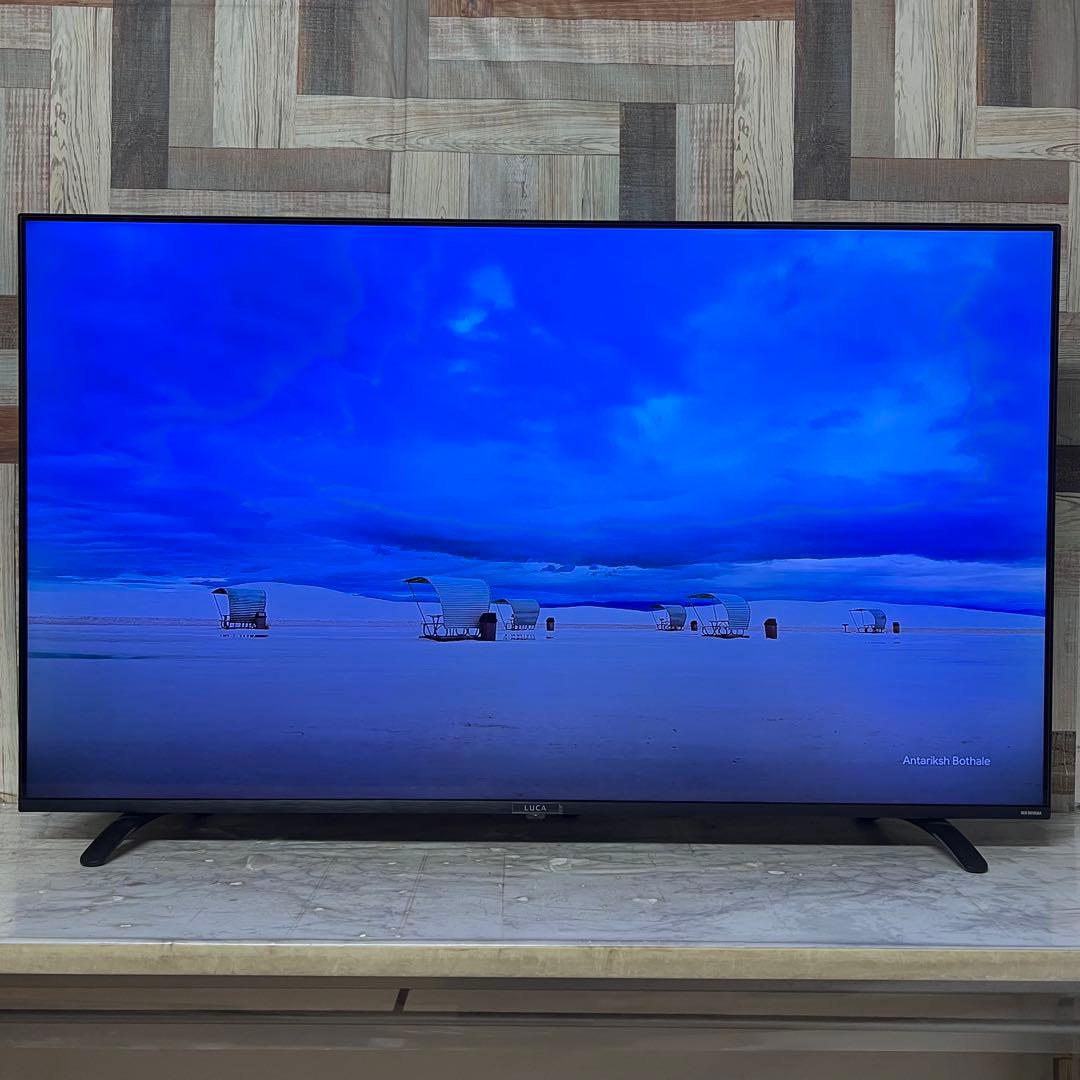 リクエスト価格❣️全国送料込アイリスオーヤマ55型　4K対応液晶テレビベゼルレス