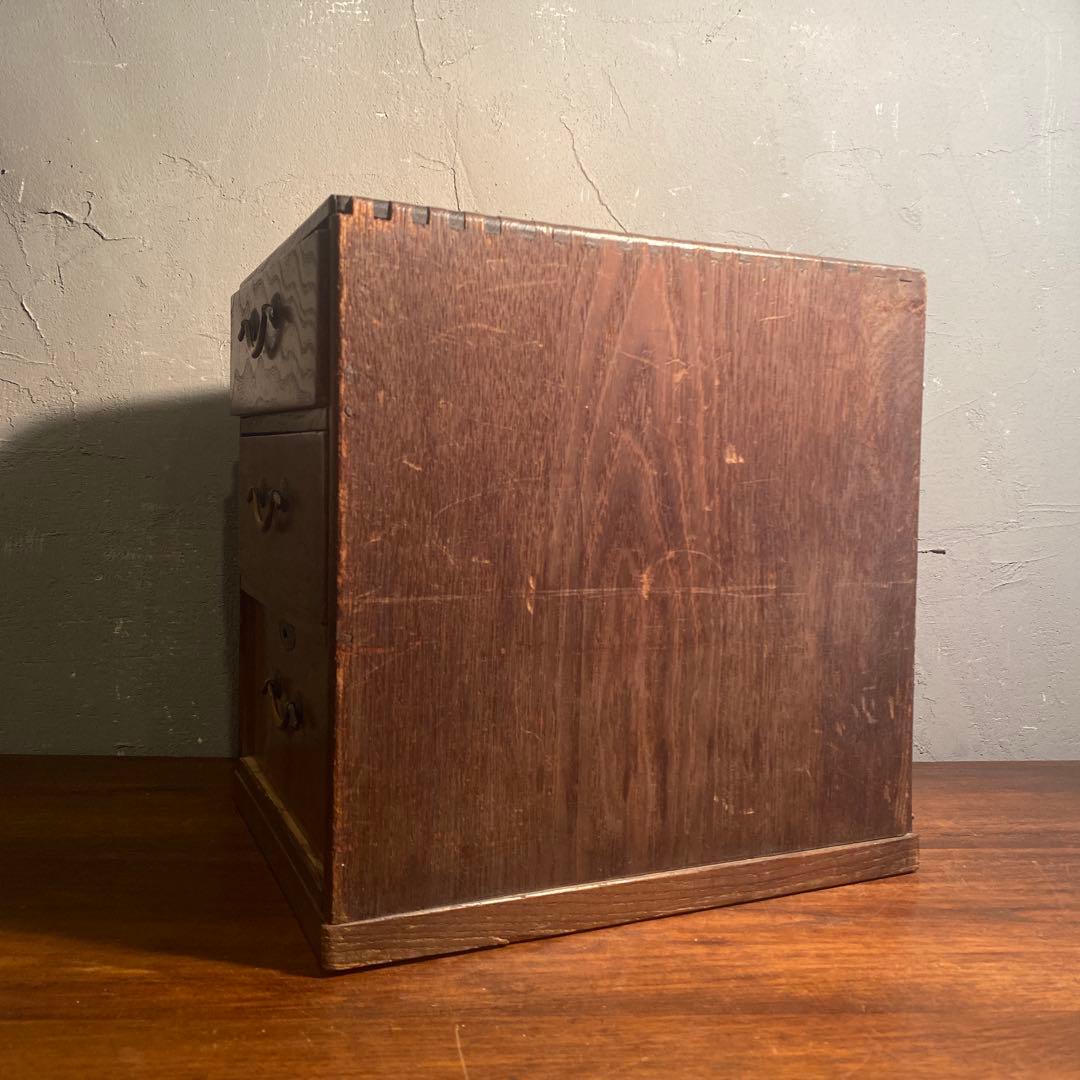 昭和初期 小引き出し 木製 骨董品 古道具 ヴィンテージ インテリア