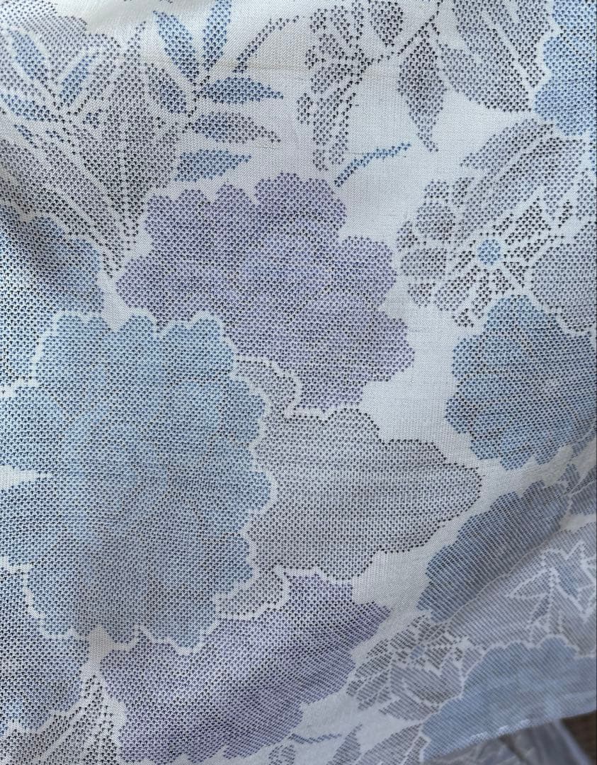 本場白大島　花模様　カタス式　9マルキ