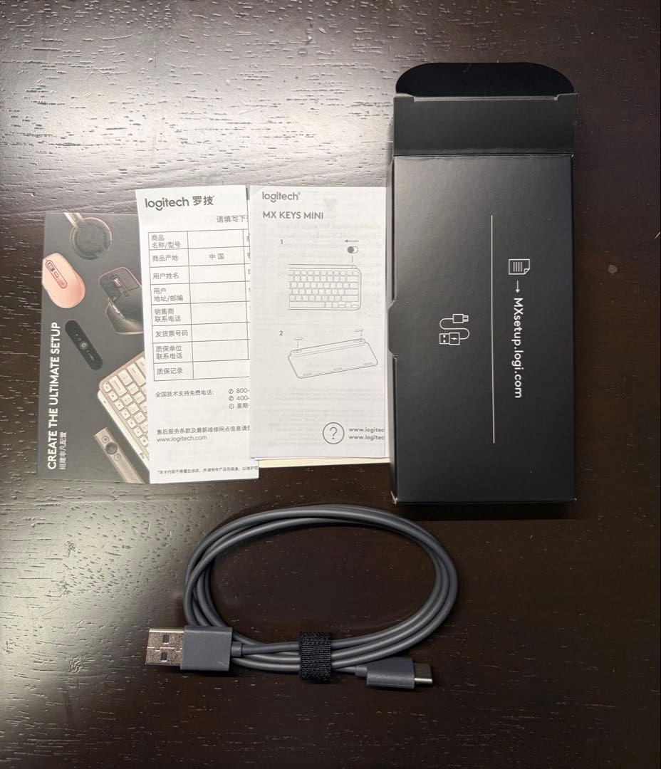 Logicool MX KEYS mini グラファイト US配列