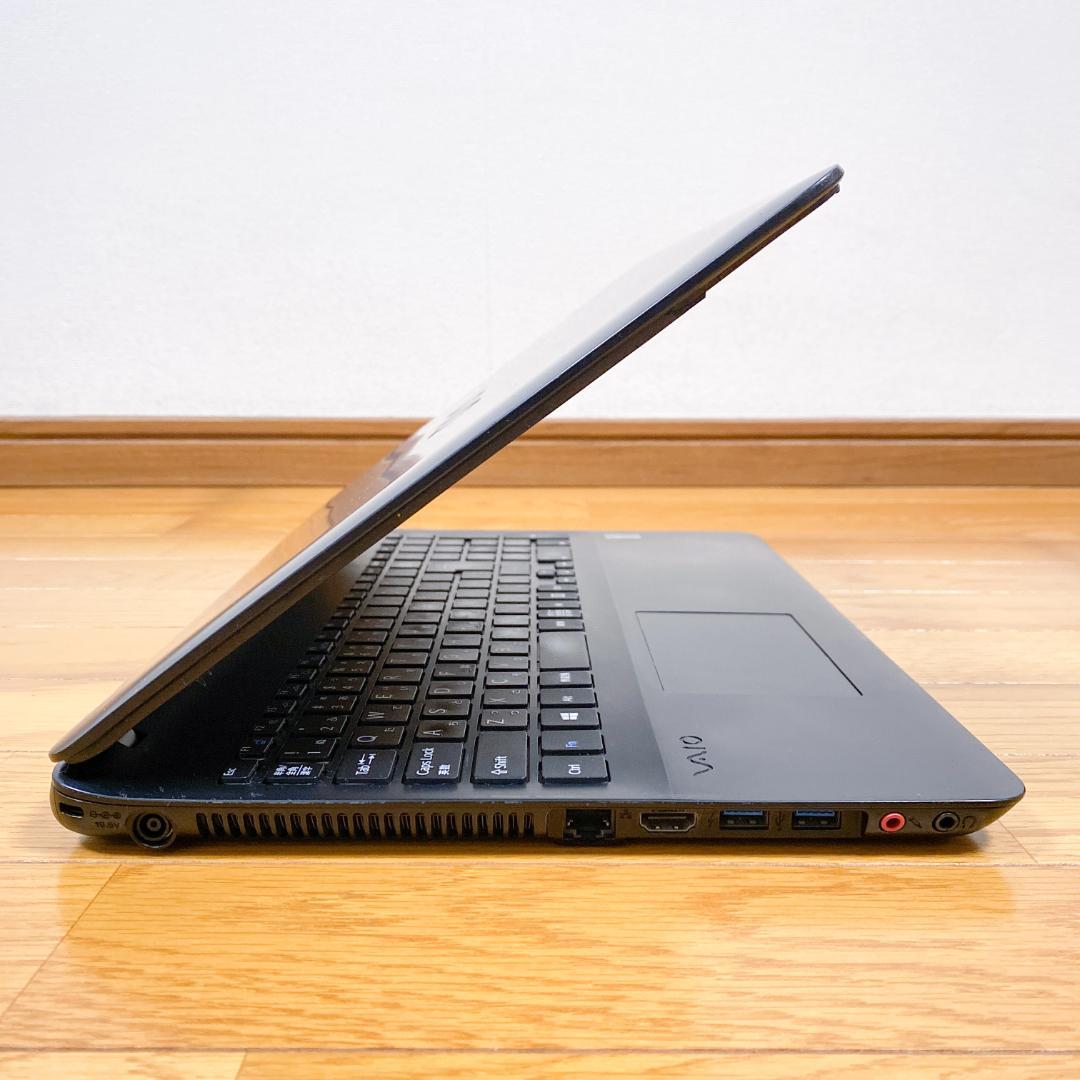 VAIOノートパソコン✨Corei5 SSD256GB メモリ8 バッテリー〇