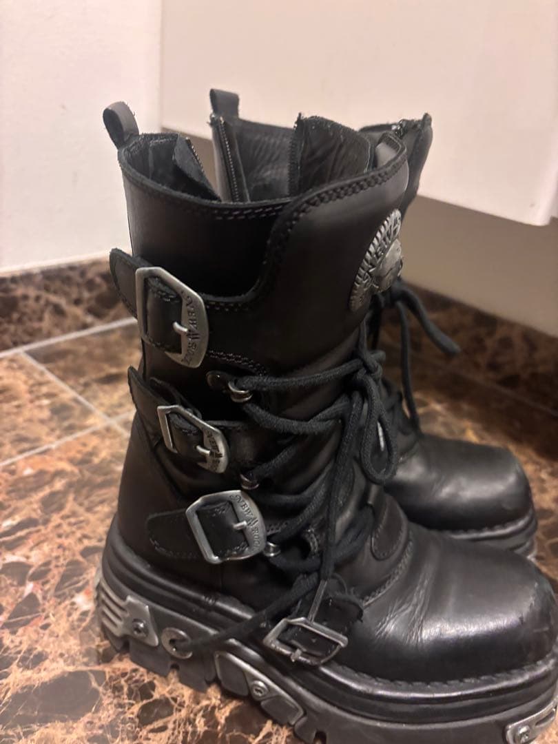 ニューロック 37 ブーツ y2k 00s