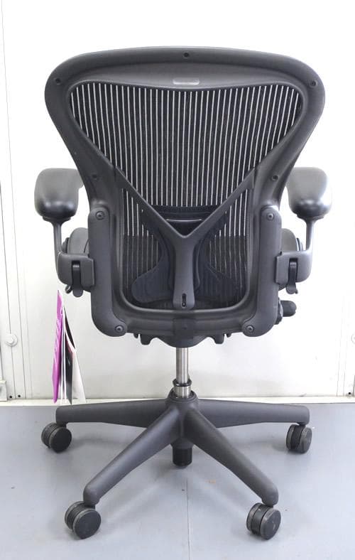 美品　大人気　ハーマンミラー　アーロンチェア　Aサイズ　フル装備　ブラック