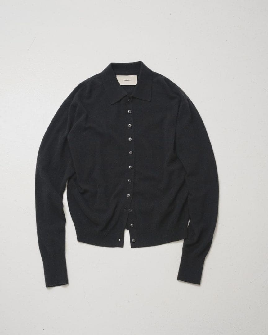 TODAYFUL Raccoon Knit Cardigan Black 美品