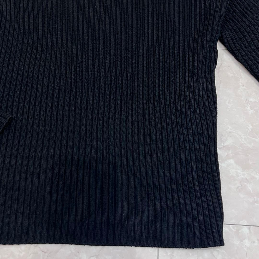 バーバリー ブラックレーベル コマンドニット セーター エルボーパッチ　3