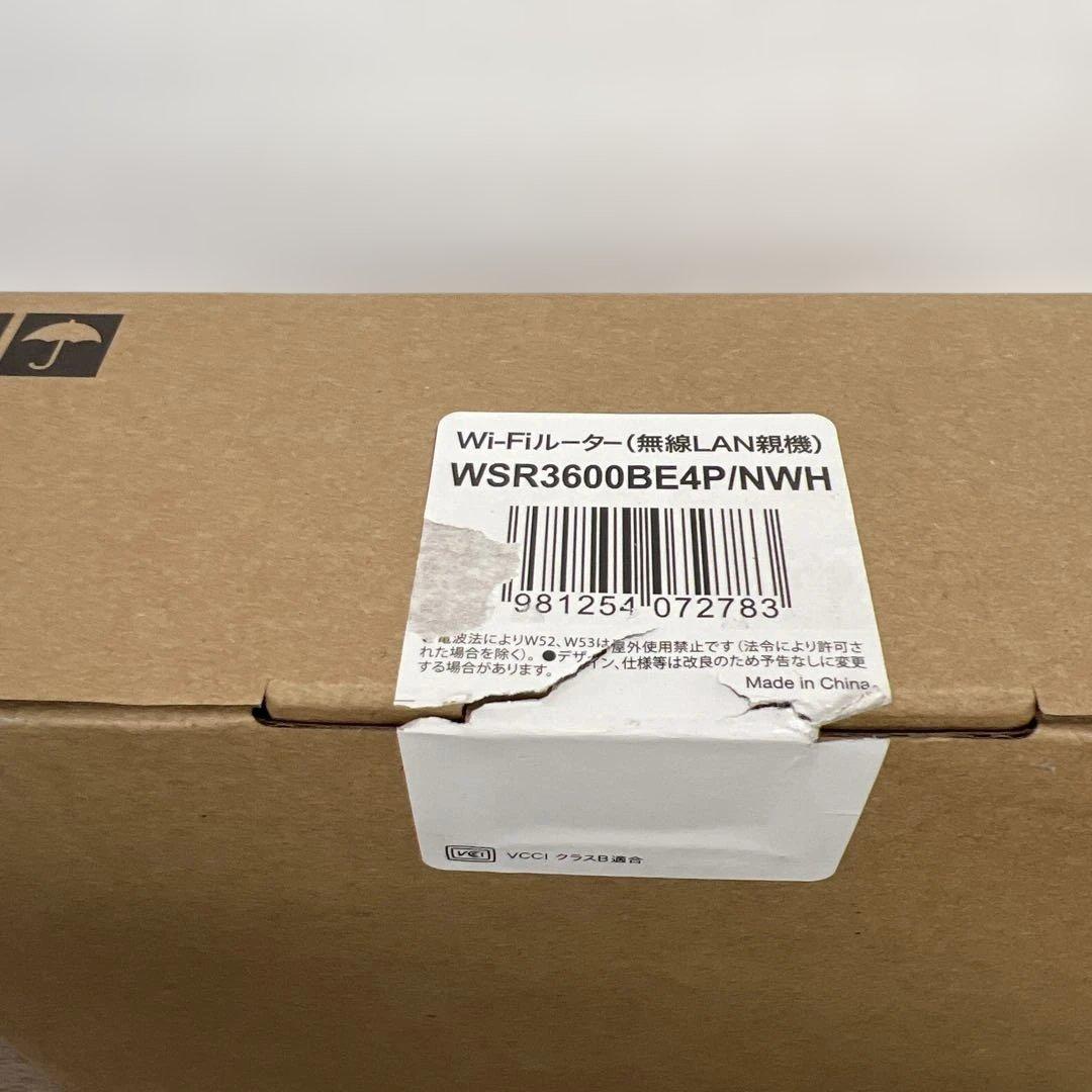 262107 バッファロー WiFi ルーターWSR3600BE4P/NWH