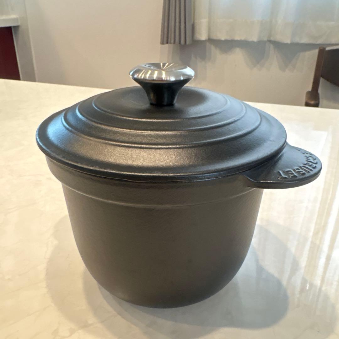 ル・クルーゼ　ココットエブリィ 18 マットブラック Le Creuset