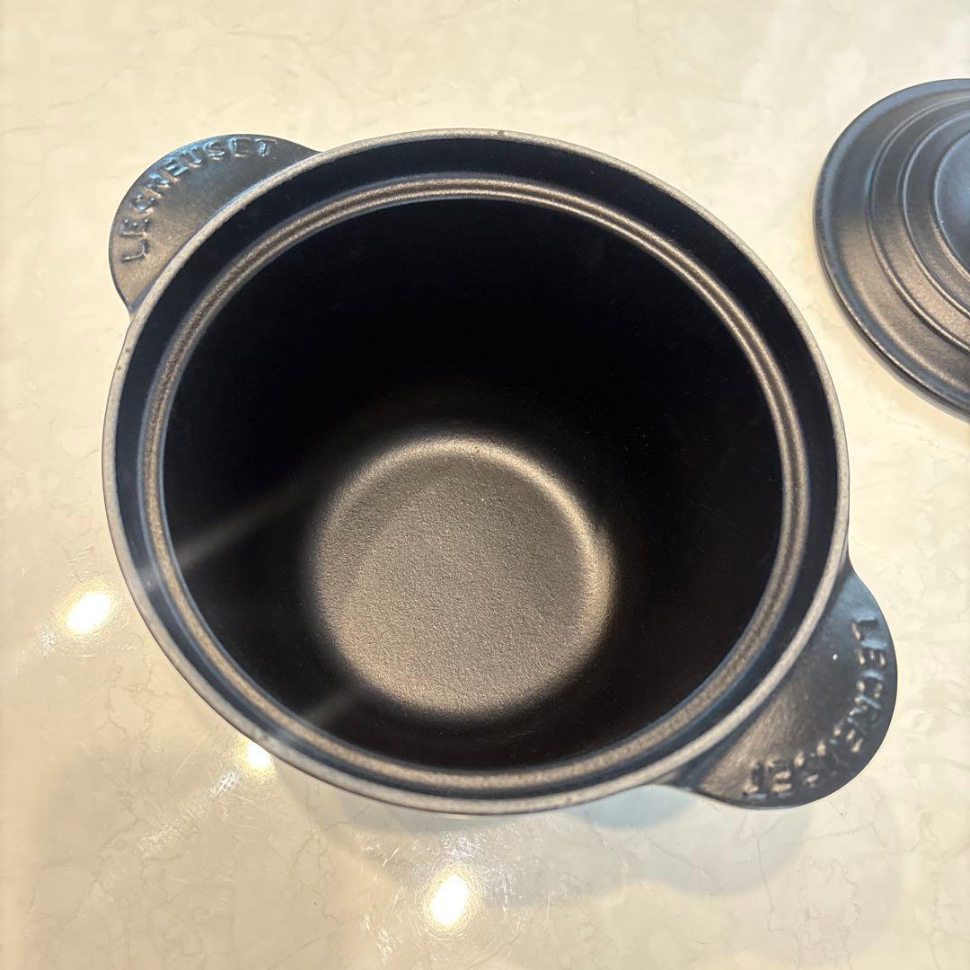 ル・クルーゼ　ココットエブリィ 18 マットブラック Le Creuset